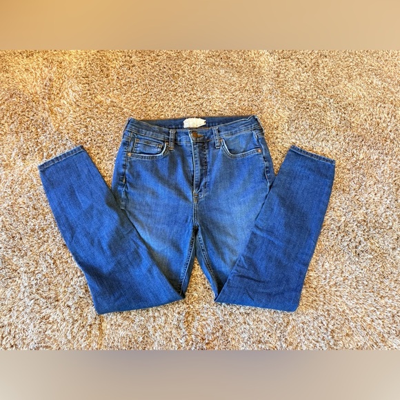 Free People Denim Jeans Womens 30 - Picture 1 of 6